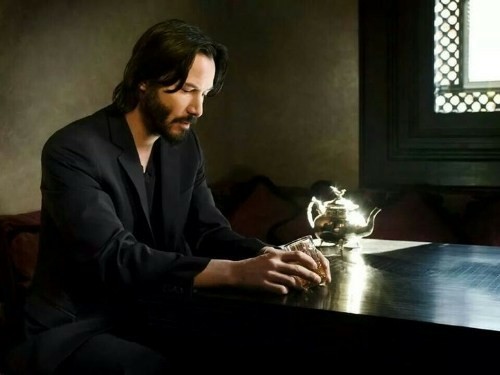 Having a nice cup of tea