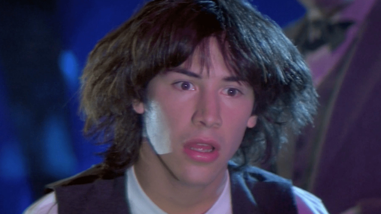 Ted looking confused